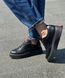 Жіночі кросівки чорні на платформі натуральна шкіра 1-1 13587 фото 2