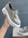Туфлі жіночі на платформі зі шнурками натуральна замша 2-1 12884-41 фото 1