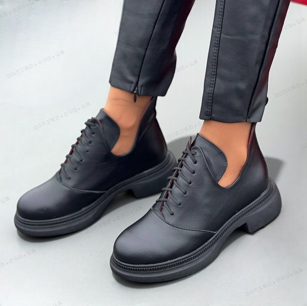 Женские ботинки на платформе натуральная кожа 1-4 20327-36 фото