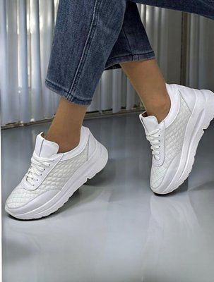 Женские кроссовки на платформе натуральная кожа 2-1 11633-41 фото