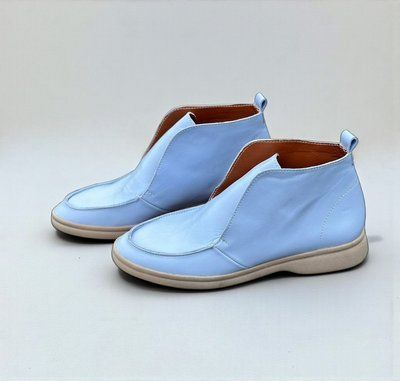 Женские ботинки - лоферы на низком ходу натуральная кожа 1-2 16903-36 фото