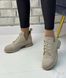 Жіночі туфлі на низькому ходу на шнурках натуральна замша 1-3 12259 фото 5
