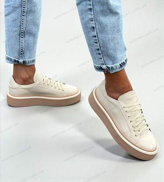 Женские кроссовки на платформе натуральная кожа 1-3 12280-36 фото