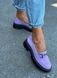 Жіночі туфлі - лофери на платформі натуральна замша 1-3 11522 фото 1
