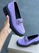 Жіночі туфлі - лофери на платформі натуральна замша 1-3 11522-41 фото 2
