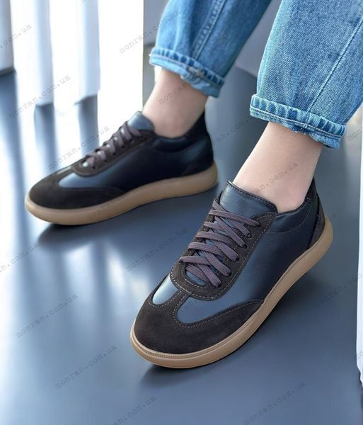 Женские кроссовки на платформе натуральная замша 1-3 11269 фото