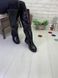 Женские сапоги из натуральной кожи черные без каблука 2-1 11986-41 фото 1