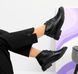 Жіночі черевики на низькому ходу на шнурках натуральна шкіра 3-1 12038 фото 3