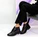 Жіночі черевики на низькому ходу на шнурках натуральна шкіра 3-1 12038 фото 6