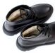 Жіночі черевики на низькому ходу на шнурках натуральна шкіра 3-1 12038 фото 4