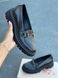Женские туфли - лоферы на платформе натуральная кожа 2-3 11519 фото 3