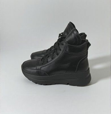 Женские высокие кроссовки на платформе натуральная кожа 1-7 10930-41 фото