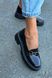 Женские туфли - лоферы на платформе натуральный лак 3-1 11516 фото 1