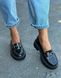 Женские туфли - лоферы на платформе натуральный лак 3-1 11516 фото 3