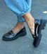 Женские туфли - лоферы на платформе натуральный лак 3-1 11516 фото 2
