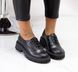 Женские туфли - броги на платформе натуральная кожа 1-1 1000 фото 2